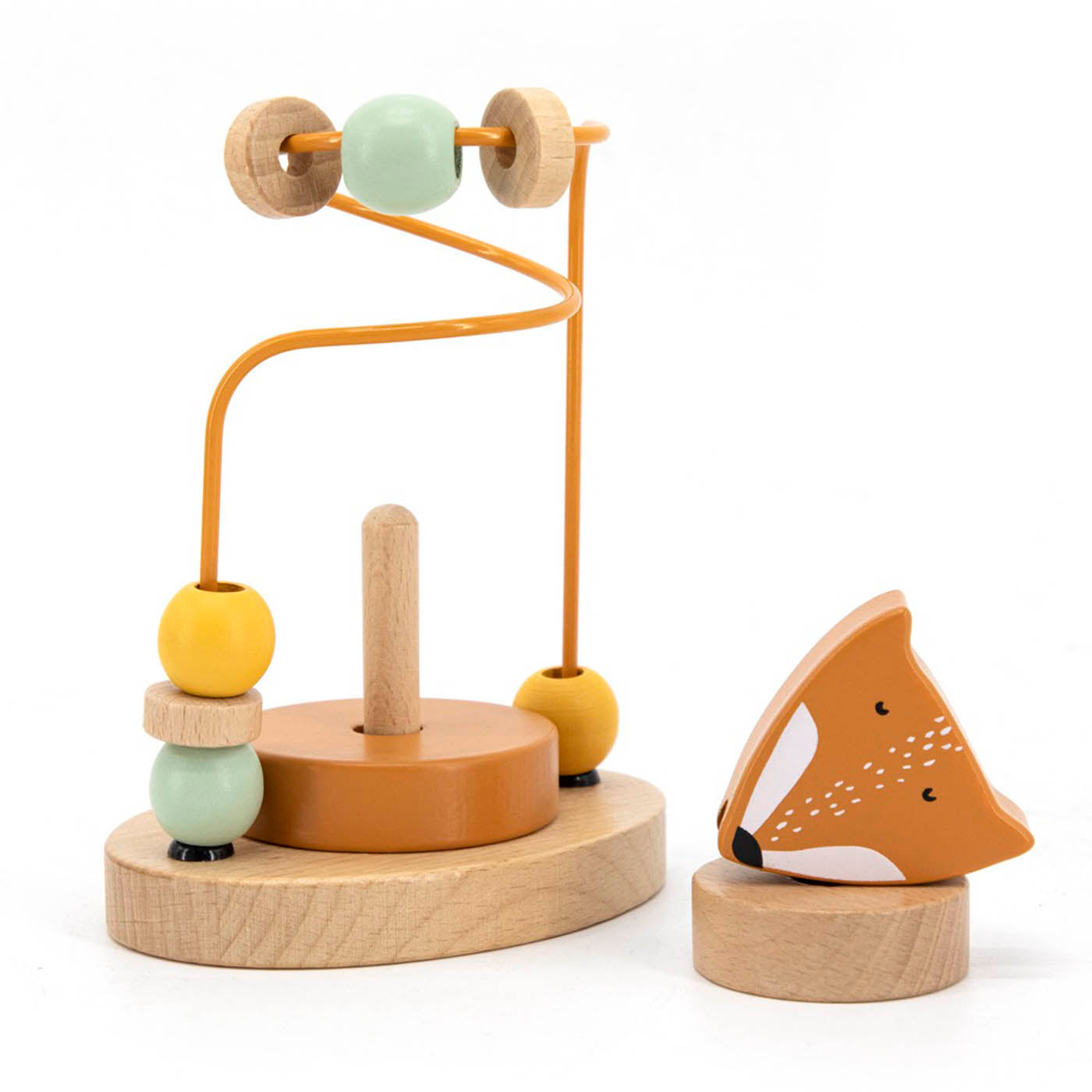 Houten kralenframe - Mr. Fox