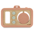 Houten baby camera met siliconen - Mrs. Cat