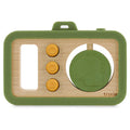 Houten baby camera met silicone - Mr. Dino