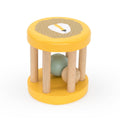 Houten rollende rammelaar - Mr. Lion