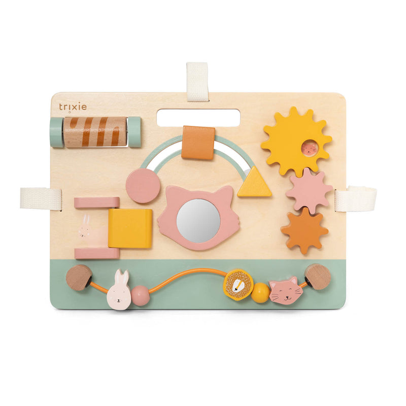 Houten activiteitenbord - Mrs. Cat
