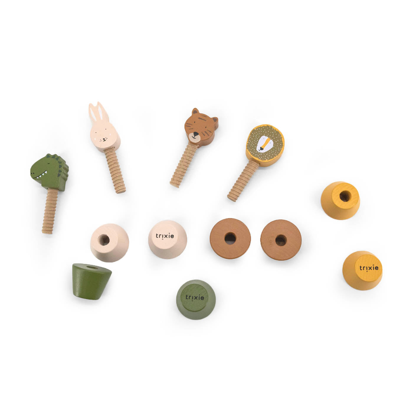Houten schroefdieren
