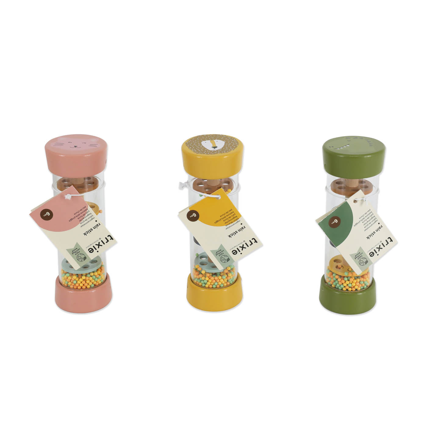 Wooden rain stick box - 9pcs