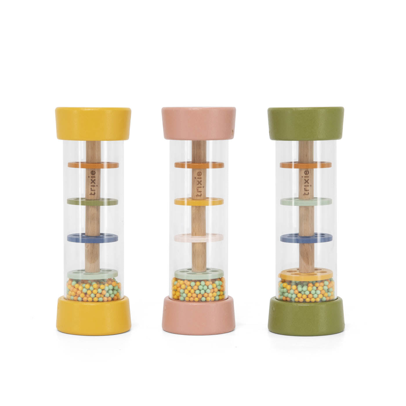 Wooden rain stick box - 9pcs