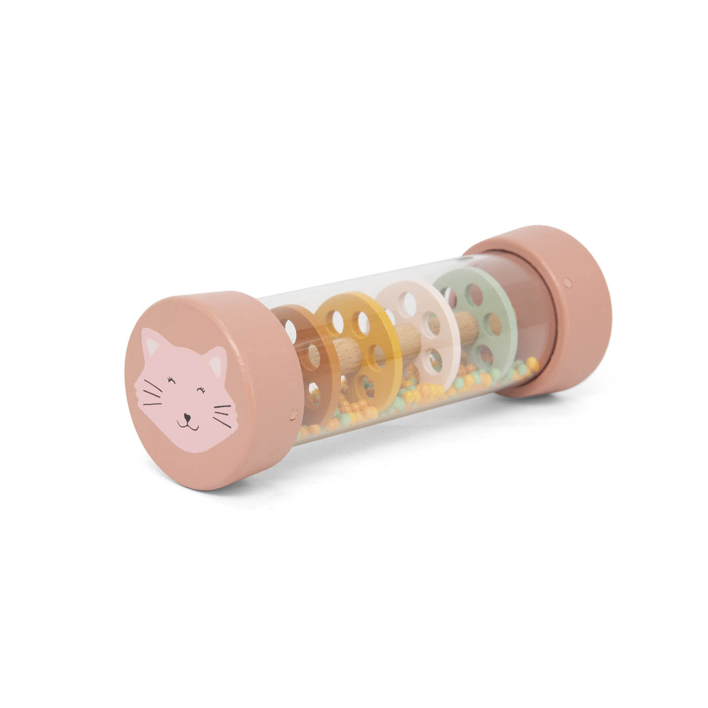 Wooden rain stick - Mrs. Cat