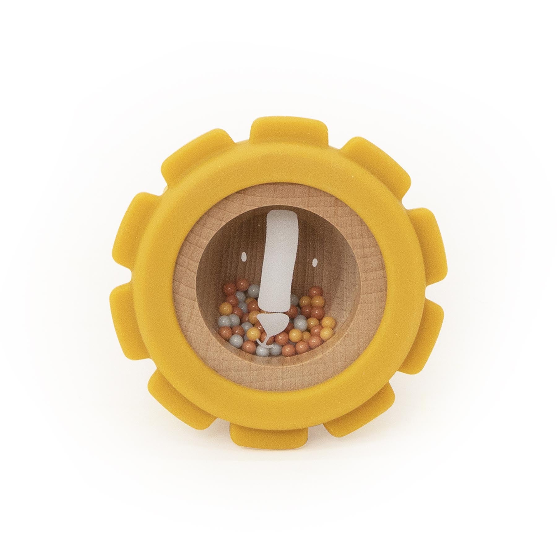 Wooden silicone flashlight - Mr. Lion