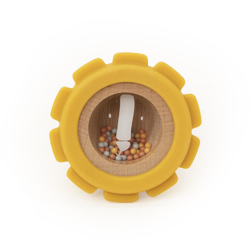 Wooden silicone flashlight - Mr. Lion