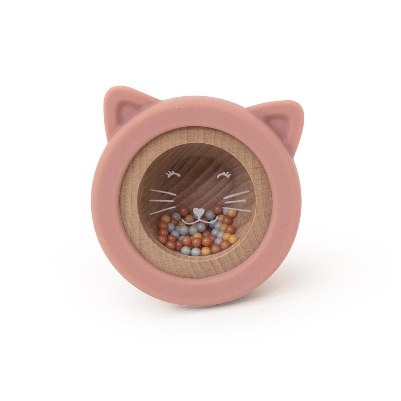 Wooden silicone flashlight - Mrs. Cat