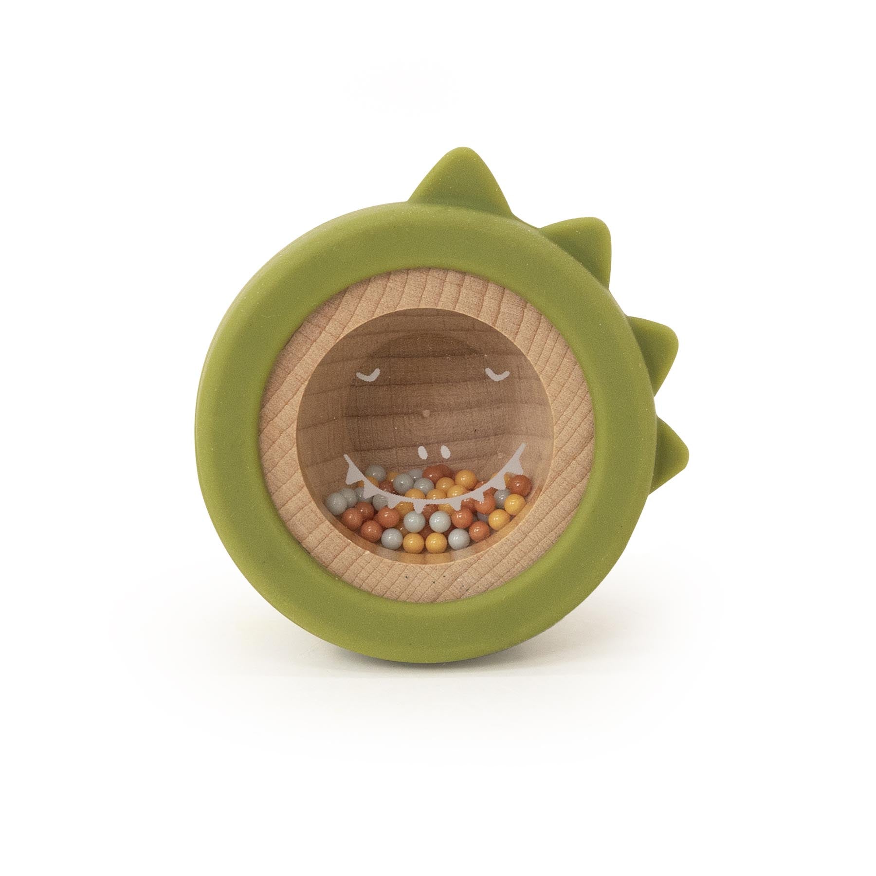 Wooden silicone flashlight - Mr. Dino