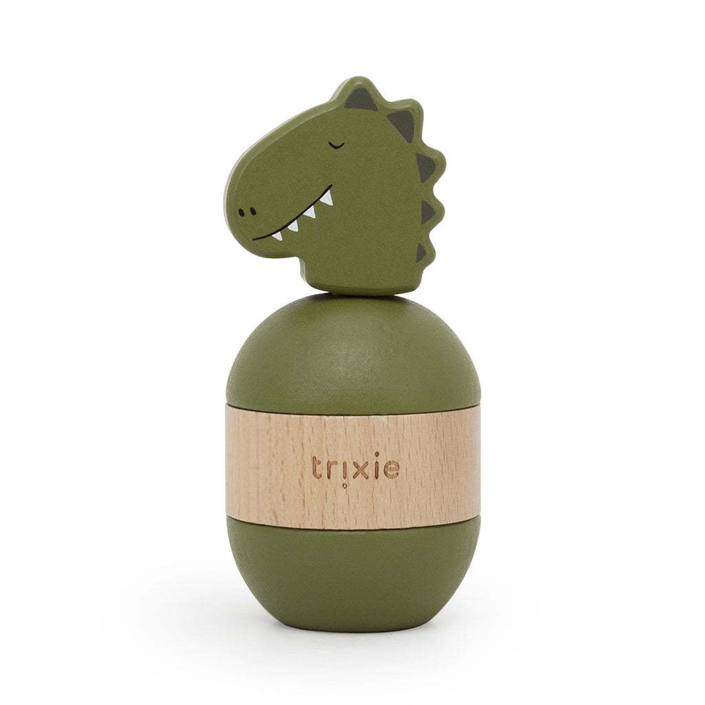 Wooden rattle stacker - Mr. Dino