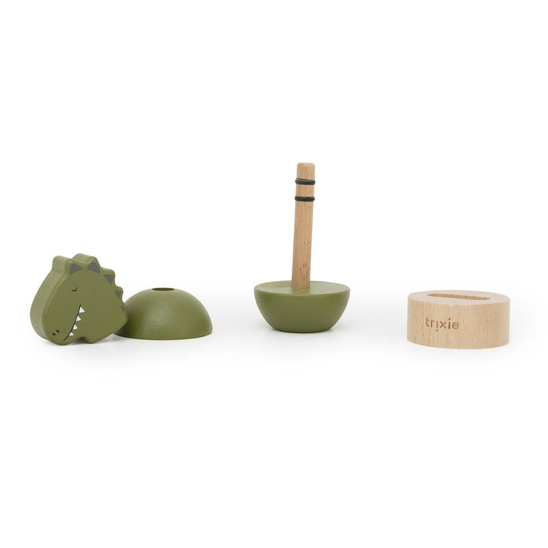 Wooden rattle stacker - Mr. Dino