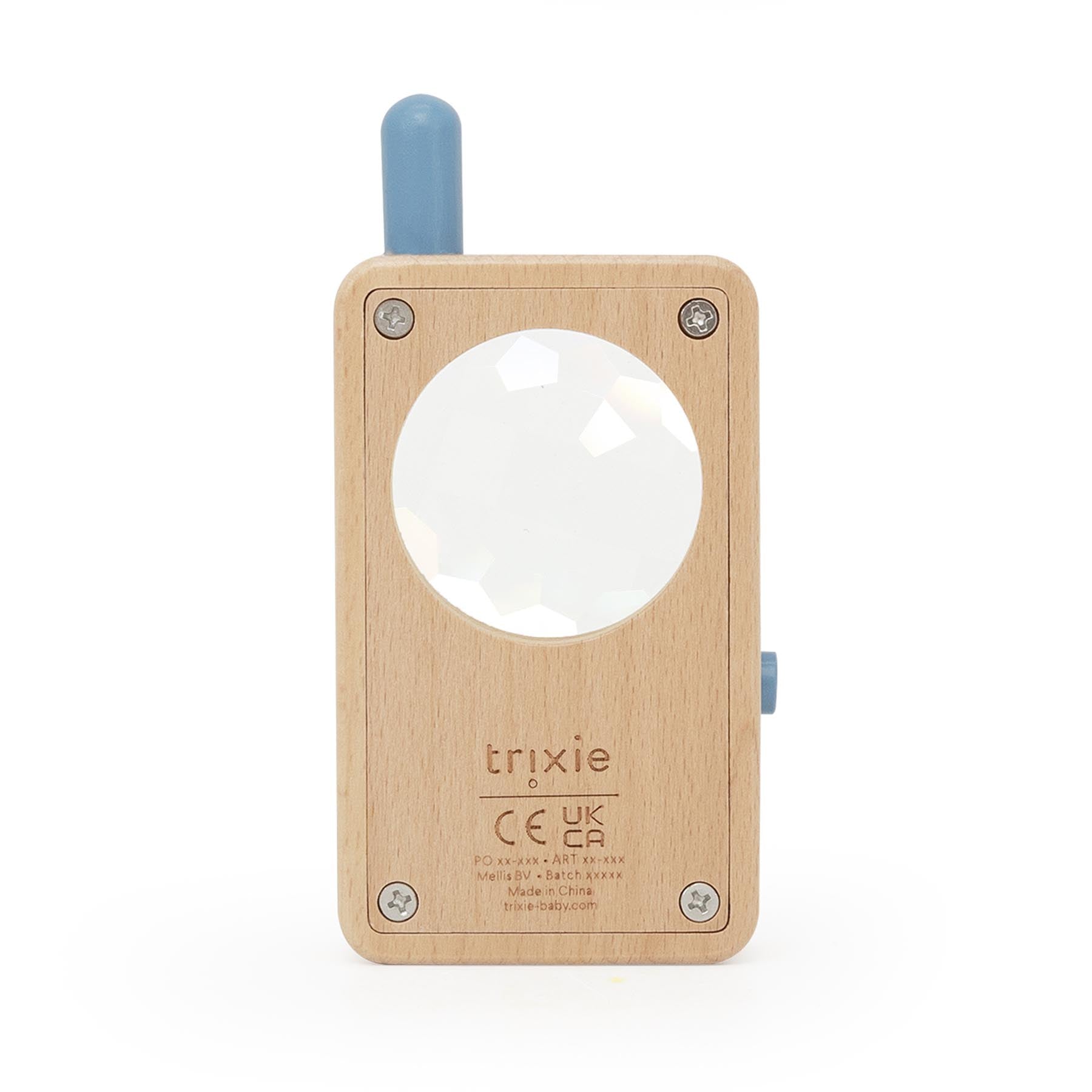 Wooden walkie talkie - Mr. Triceratops