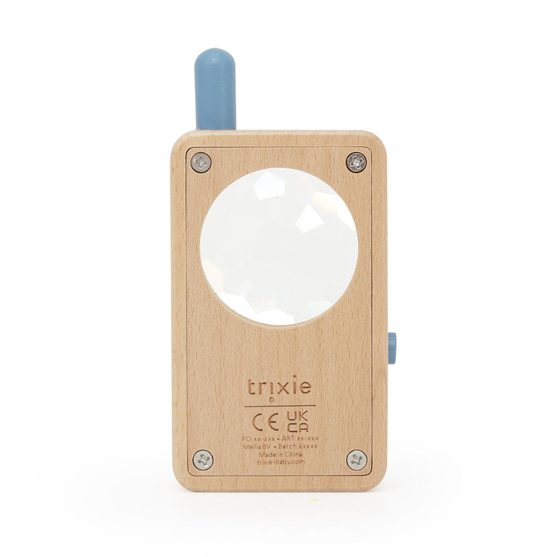 Wooden walkie talkie - Mr. Triceratops