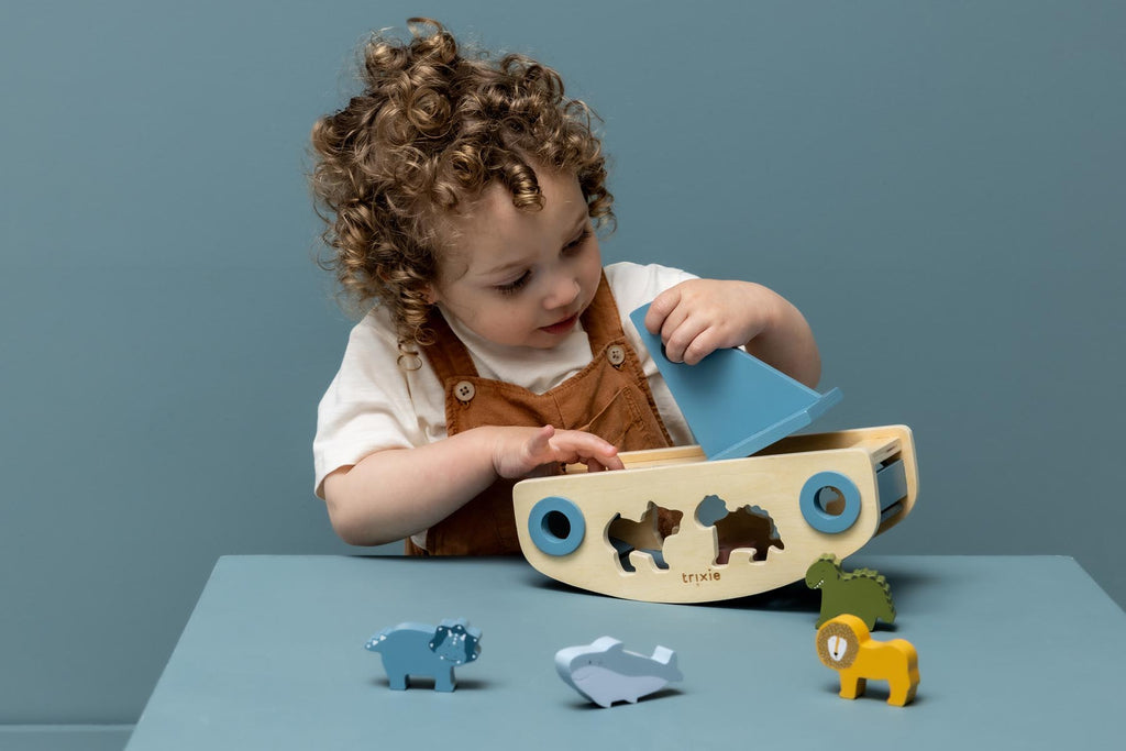 Wooden sailboat sorter