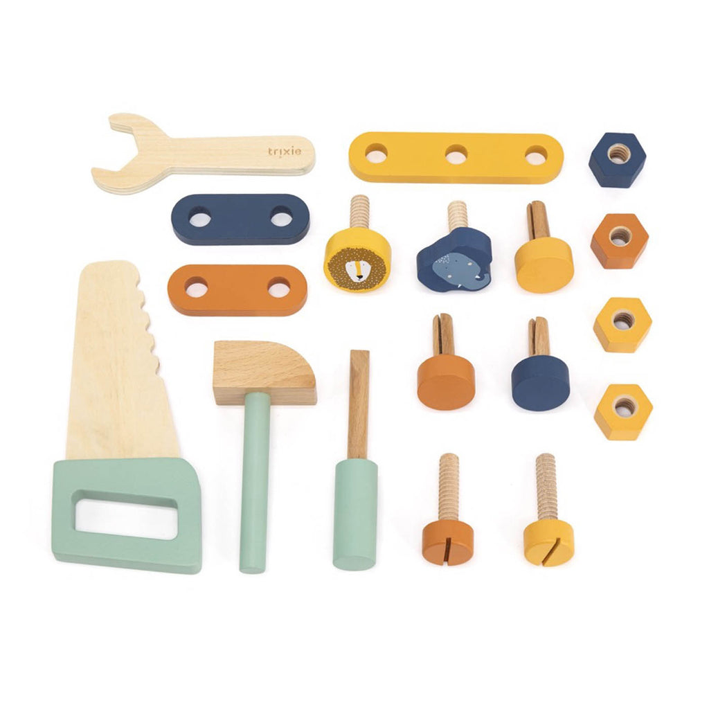 Wooden toolbox