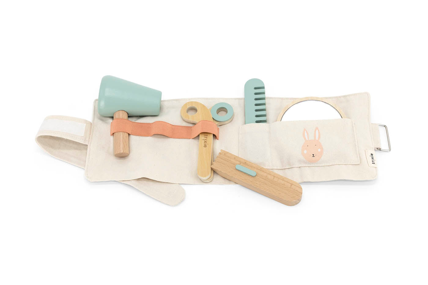 Wooden hairdresser set