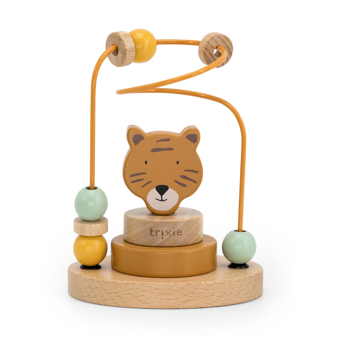 Wooden beads maze - Mr. Tiger