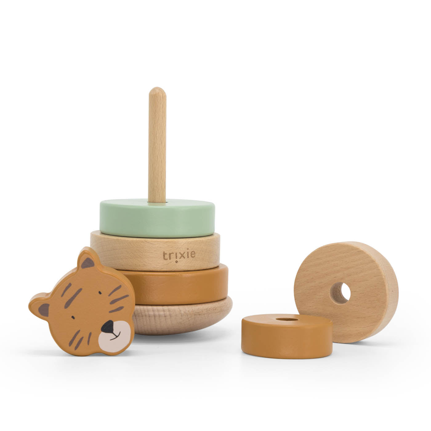 Houten stapeltoren - Mr. Tiger