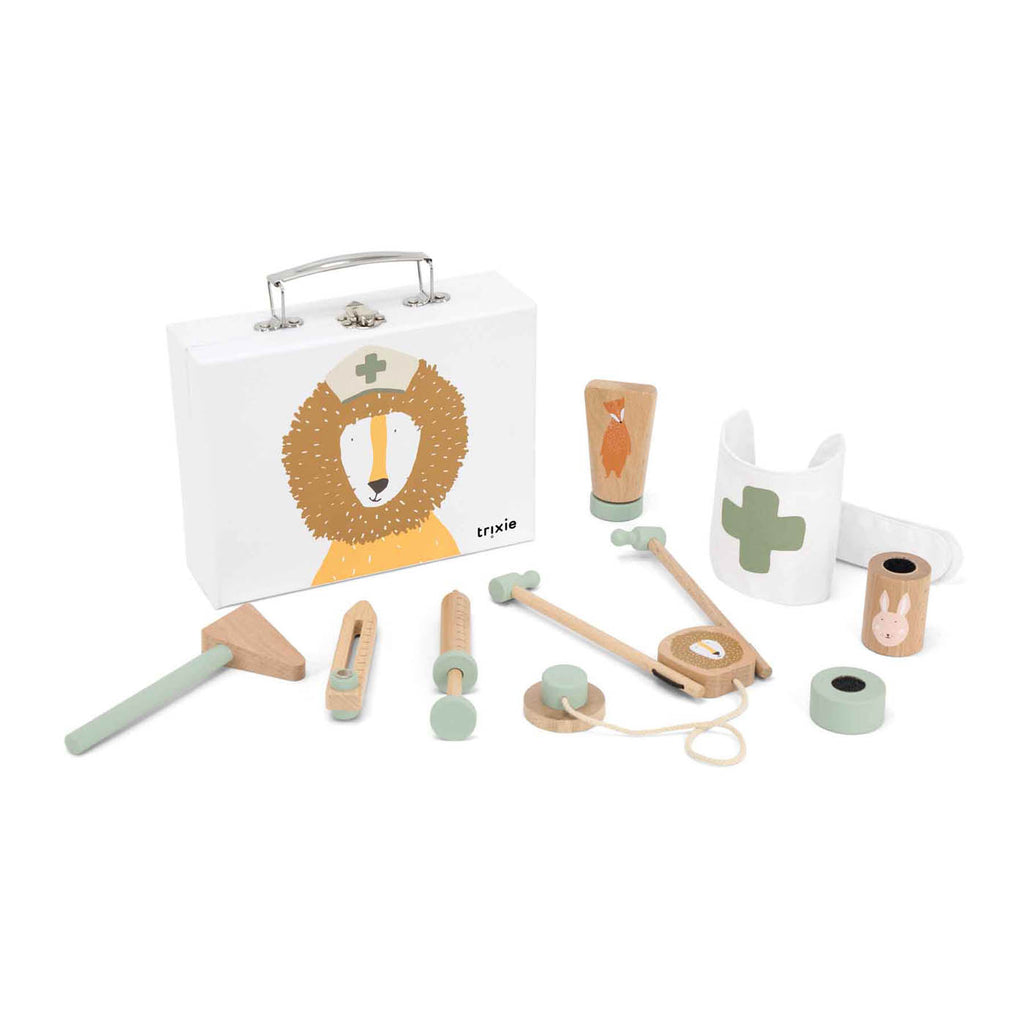 Houten doktersset