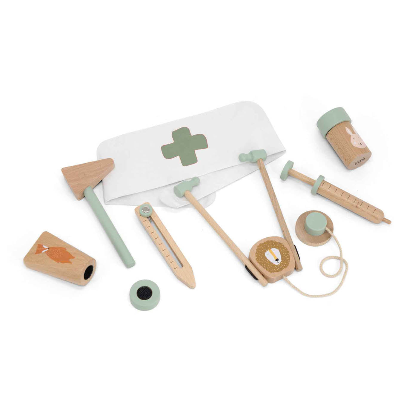 Houten doktersset