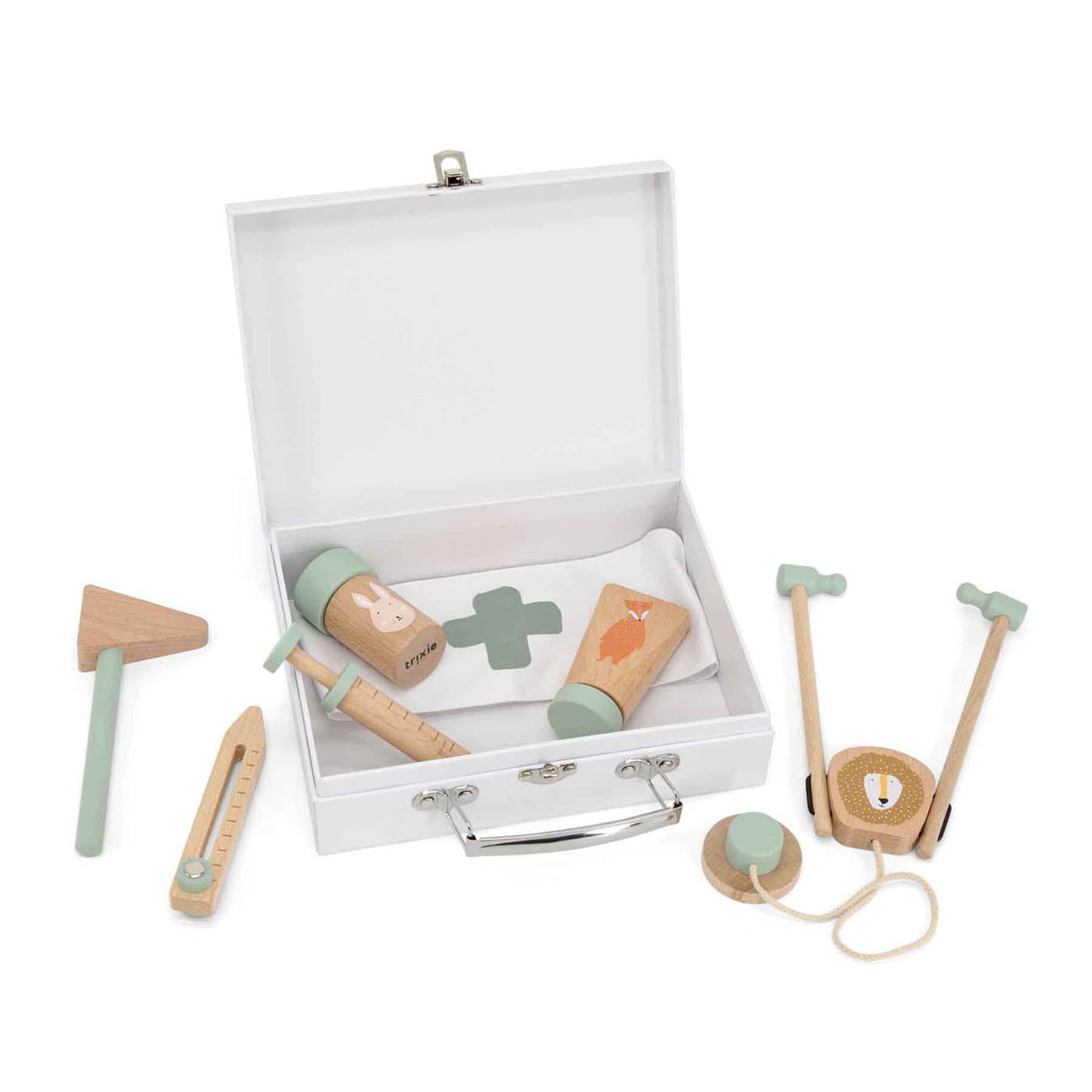 Houten doktersset