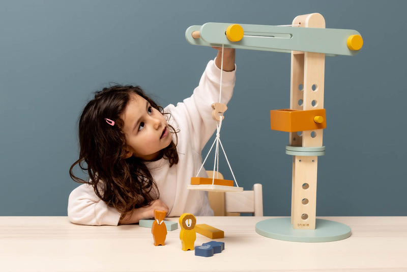 Trixie playtime wooden crane 