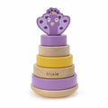 Houten stapeltoren - Mrs. Peacock