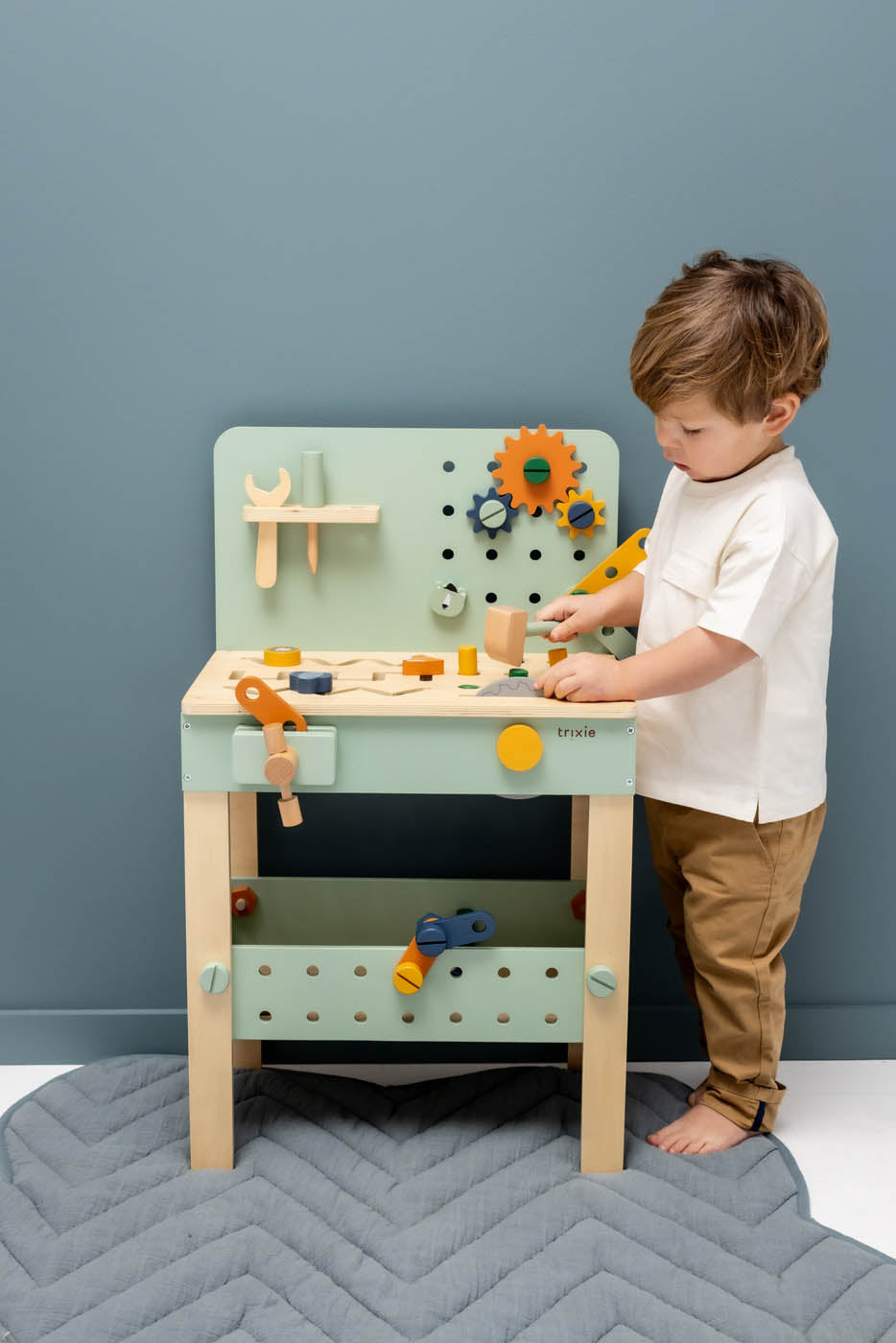 Houten werkbank