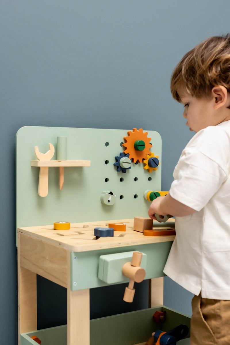 Houten werkbank