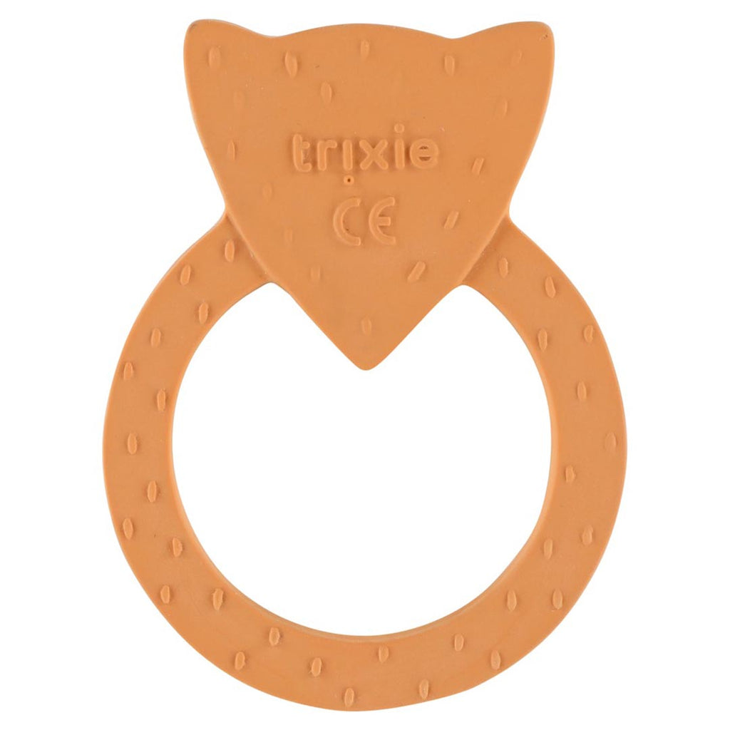 Natuurlijk rubber ronde bijtring - Mr. Fox