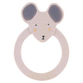 Natuurlijk rubber ronde bijtring - Mrs. Mouse