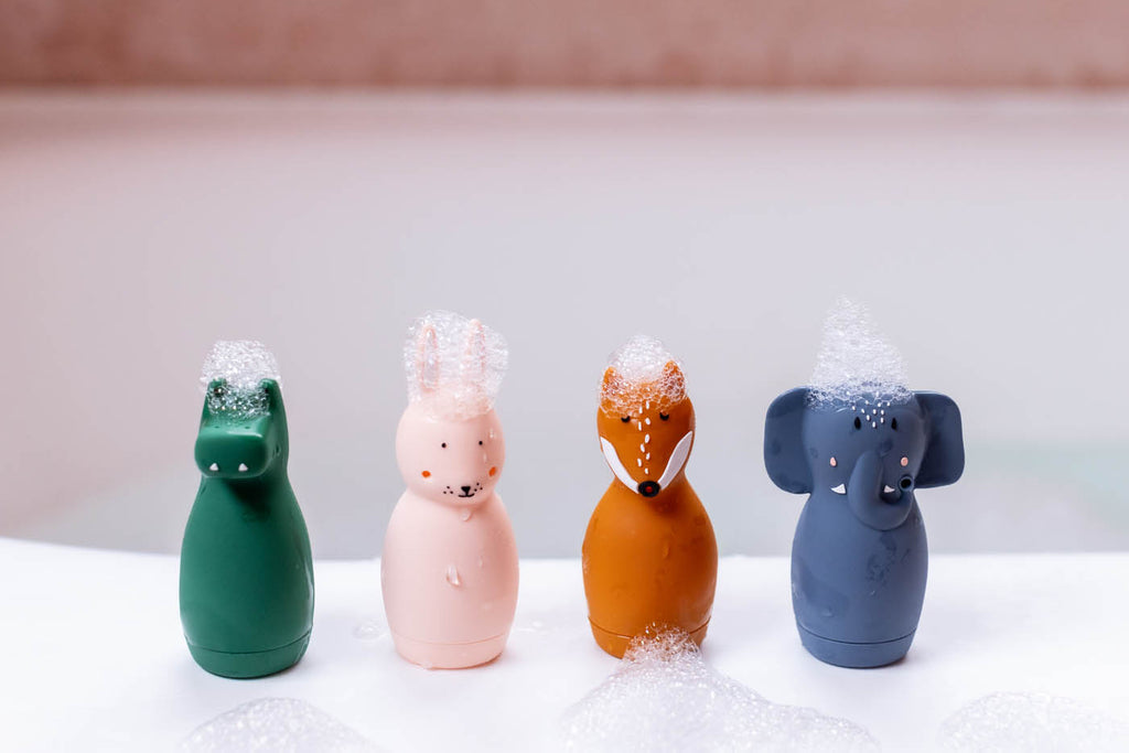 Badspeelgoed sproeiende dieren - Mrs. Elephant & Mr. Crocodile