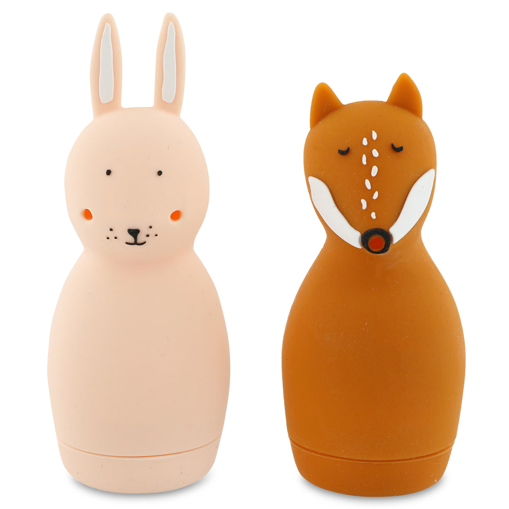Badspeelgoed sproeiende dieren - Mrs. Rabbit & Mr. Fox