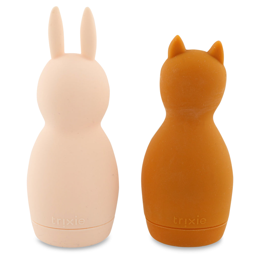 Badspeelgoed sproeiende dieren - Mrs. Rabbit & Mr. Fox