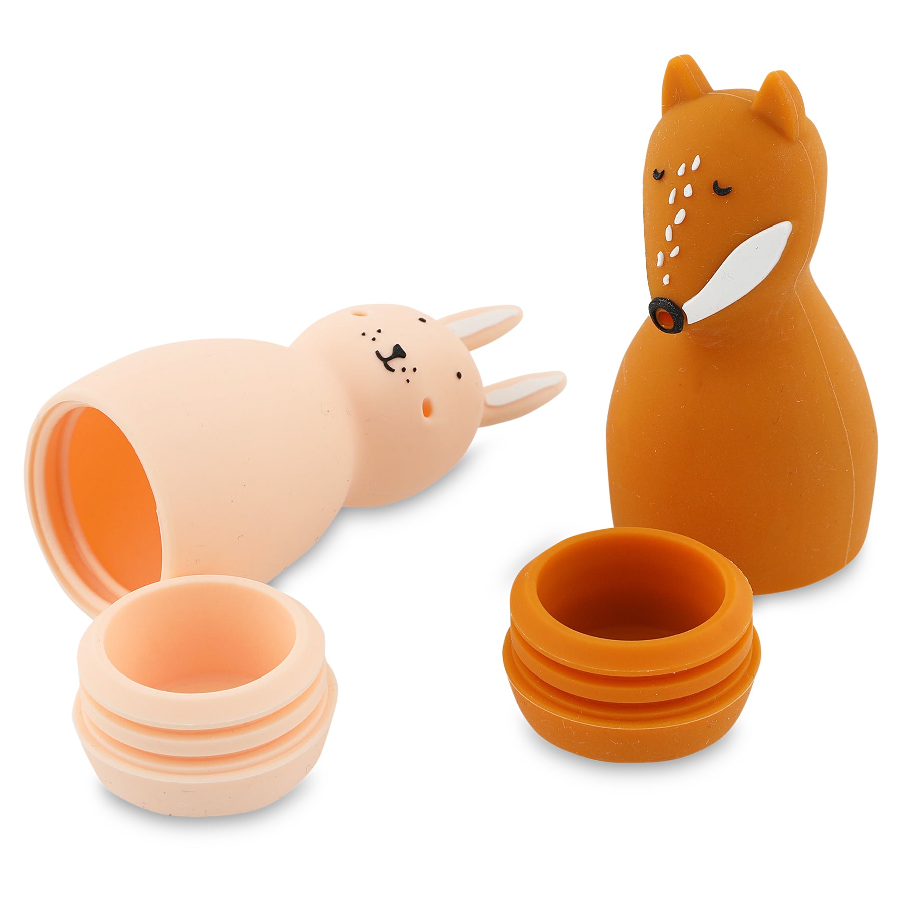 Badspeelgoed sproeiende dieren - Mrs. Rabbit & Mr. Fox
