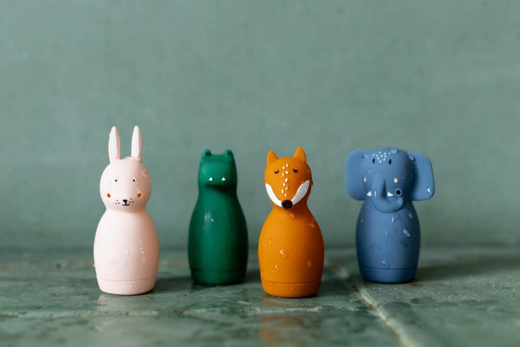 Badspeelgoed sproeiende dieren - Mrs. Rabbit & Mr. Fox