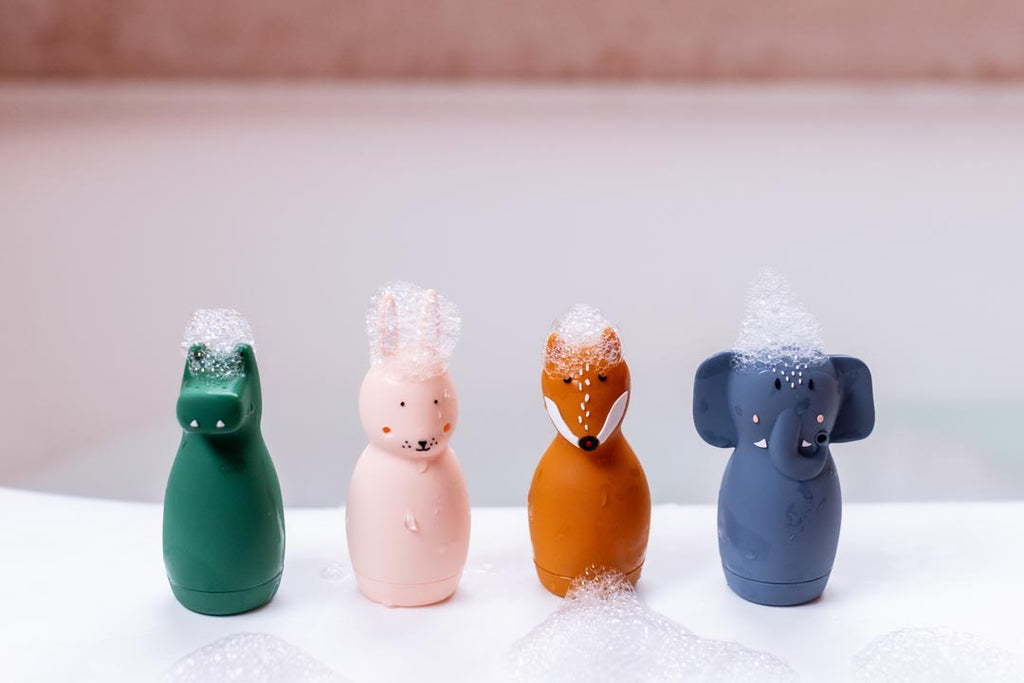 Badspeelgoed sproeiende dieren - Mrs. Rabbit & Mr. Fox