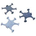 Dierenspel met zuignappen 3 stuks - Mrs. Elephant familie blauw