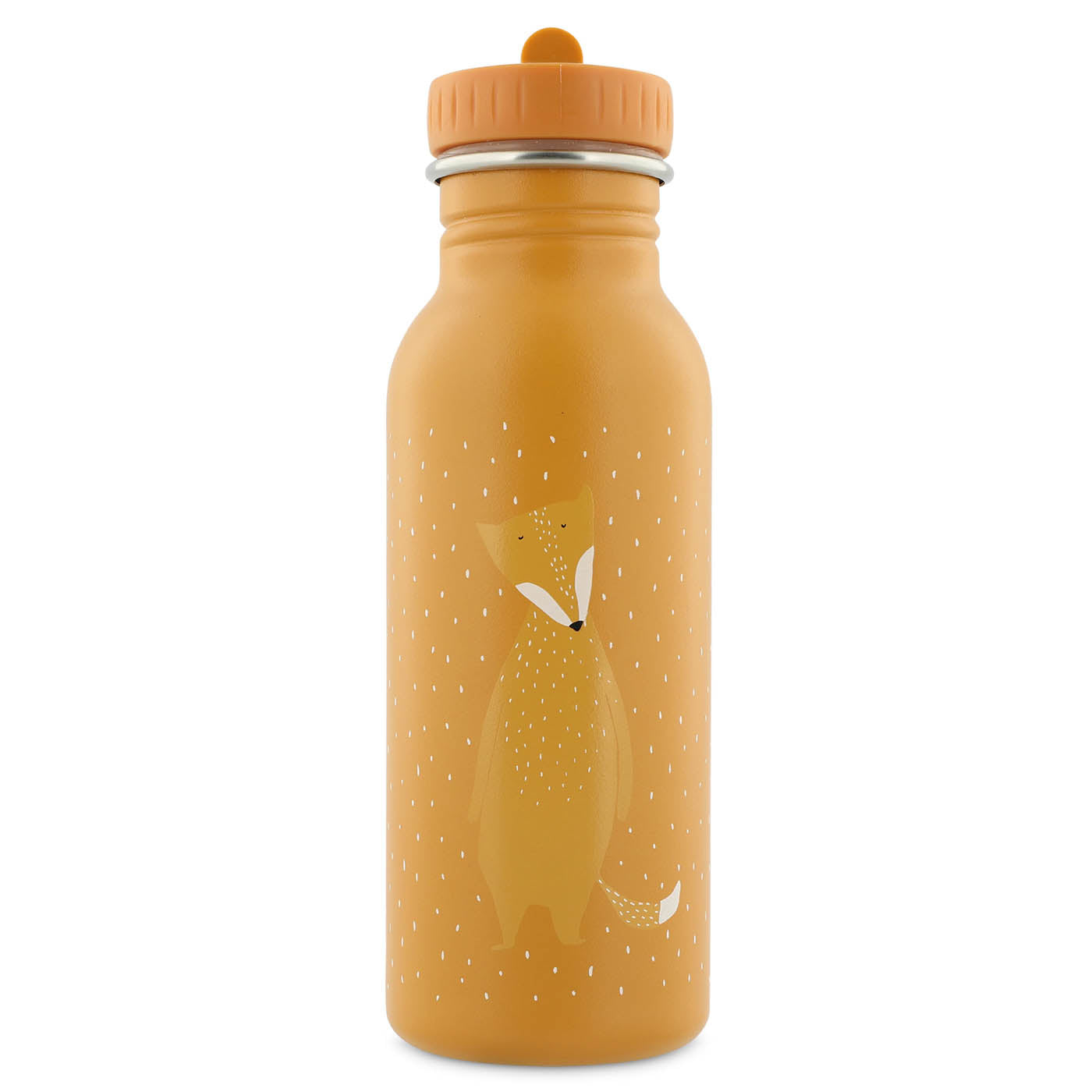 Stainless Steel Kids Bottle 500ml - Mr. Fox | Trixie
