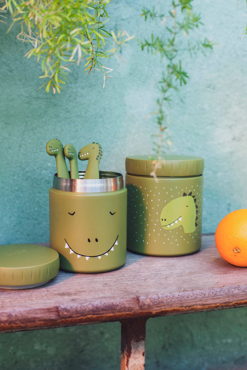 Trixie food jar and insulated pot Mr. Dino