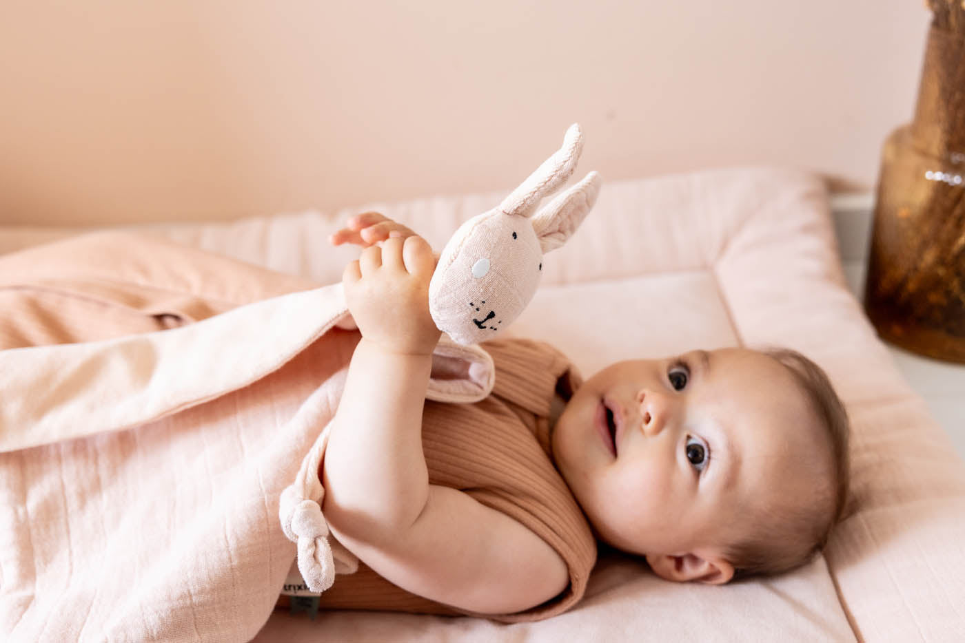 Trixie Mrs. Rabbit comforter