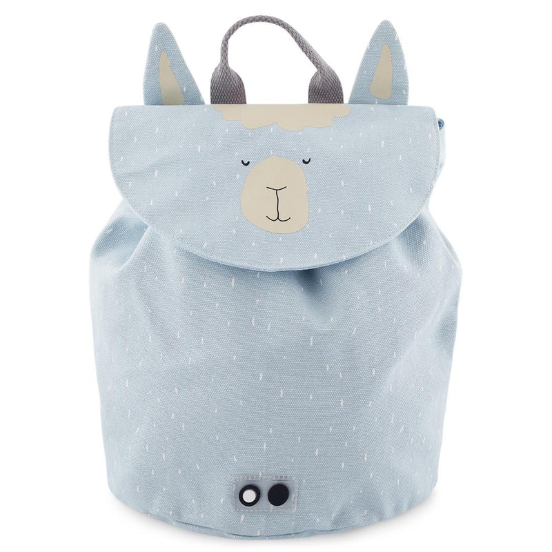 alpaca mini backpack Women Purse With Print Cute Small Daypack For Travel And Work Multi Functional Casual Shoulder Bag Lightweight Durable Soft 23 x 32 x 11cm Capacity Alpaca Mini Backpack Blue