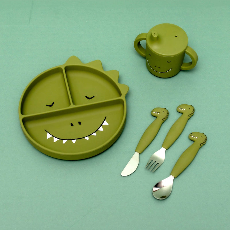 Trixie silicone divided suction plate Mr. Dino 