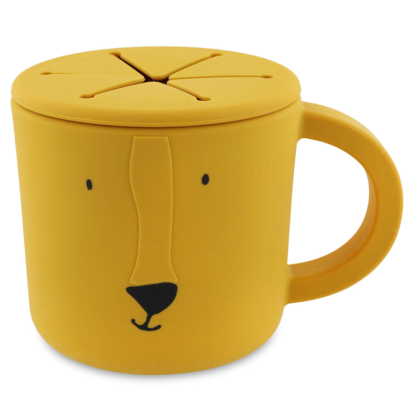 Siliconen snackbeker - Mr. Lion