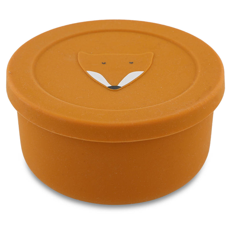 Siliconen snackdoosje - Mr. Fox