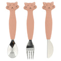Siliconen eetset 3 stuks - Mrs. Cat