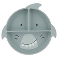 Siliconen bord met vakjes en zuignap - Mr. Shark