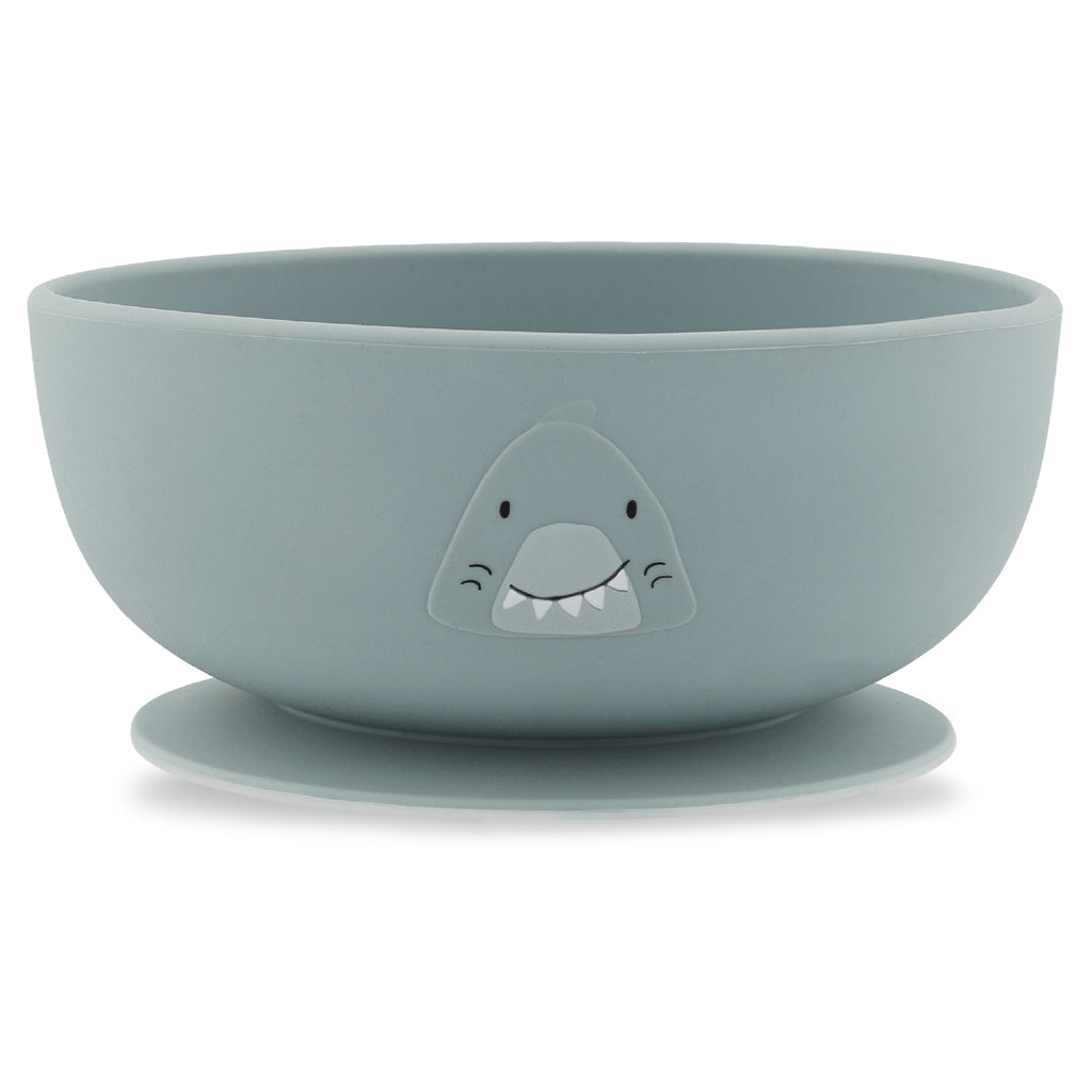 Silicone bowl with suction - Mr. Shark