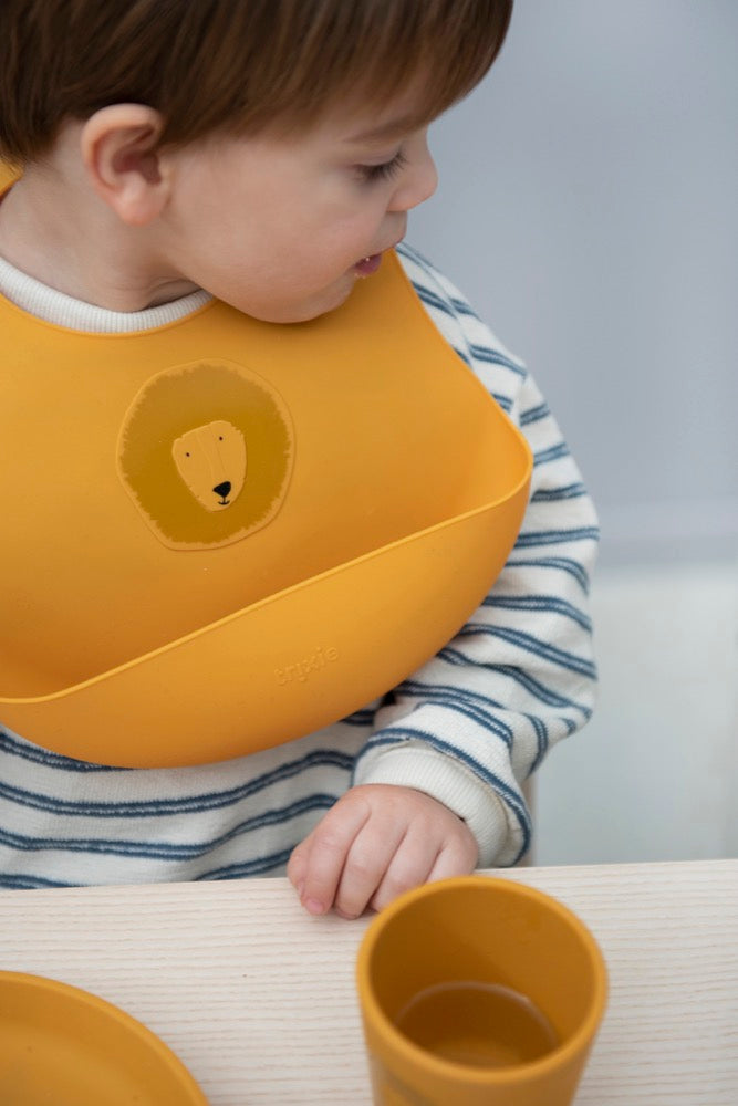 Trixie silicone bib Mr. Lion
