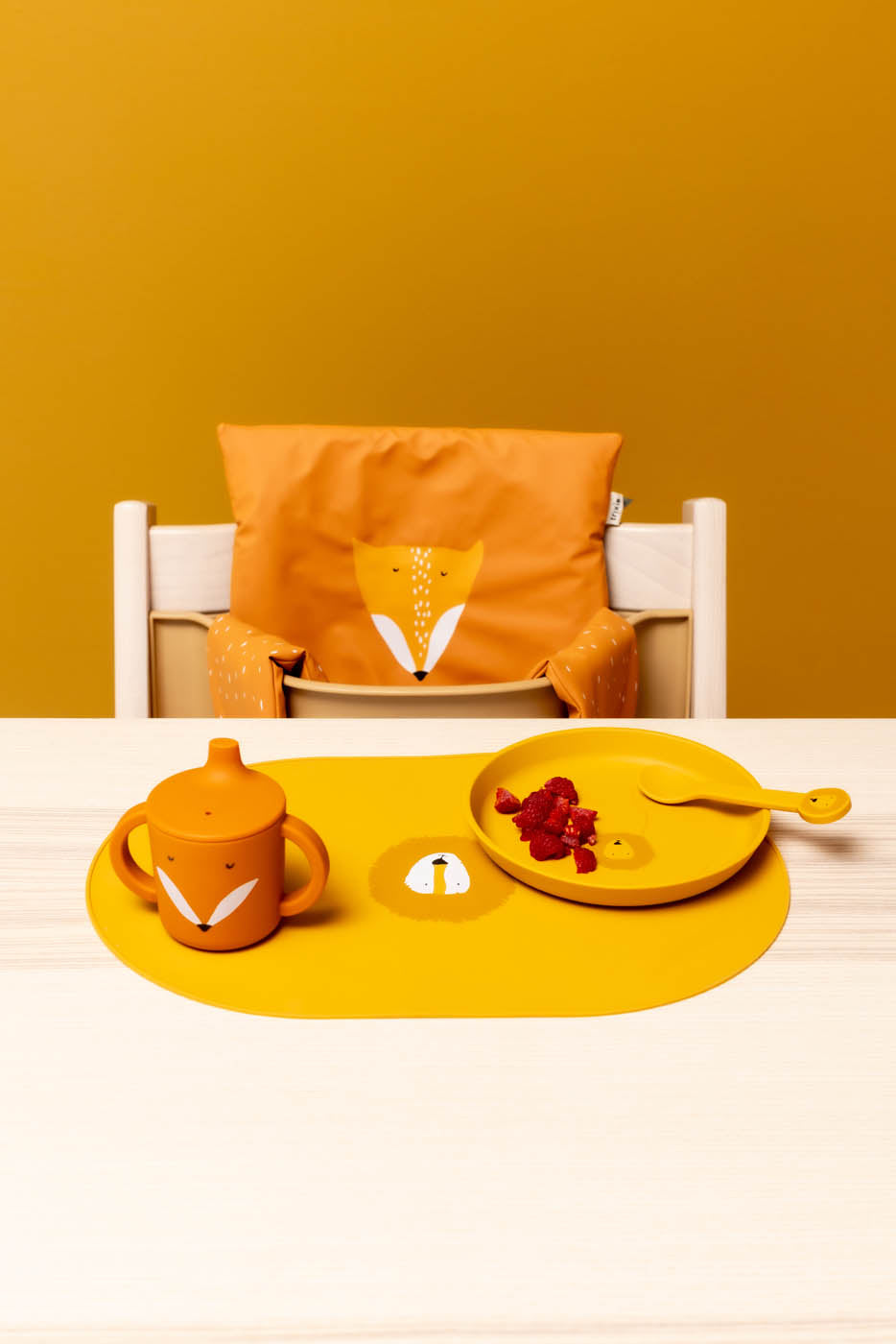 Siliconen lepel 2-pack - Mr. Lion